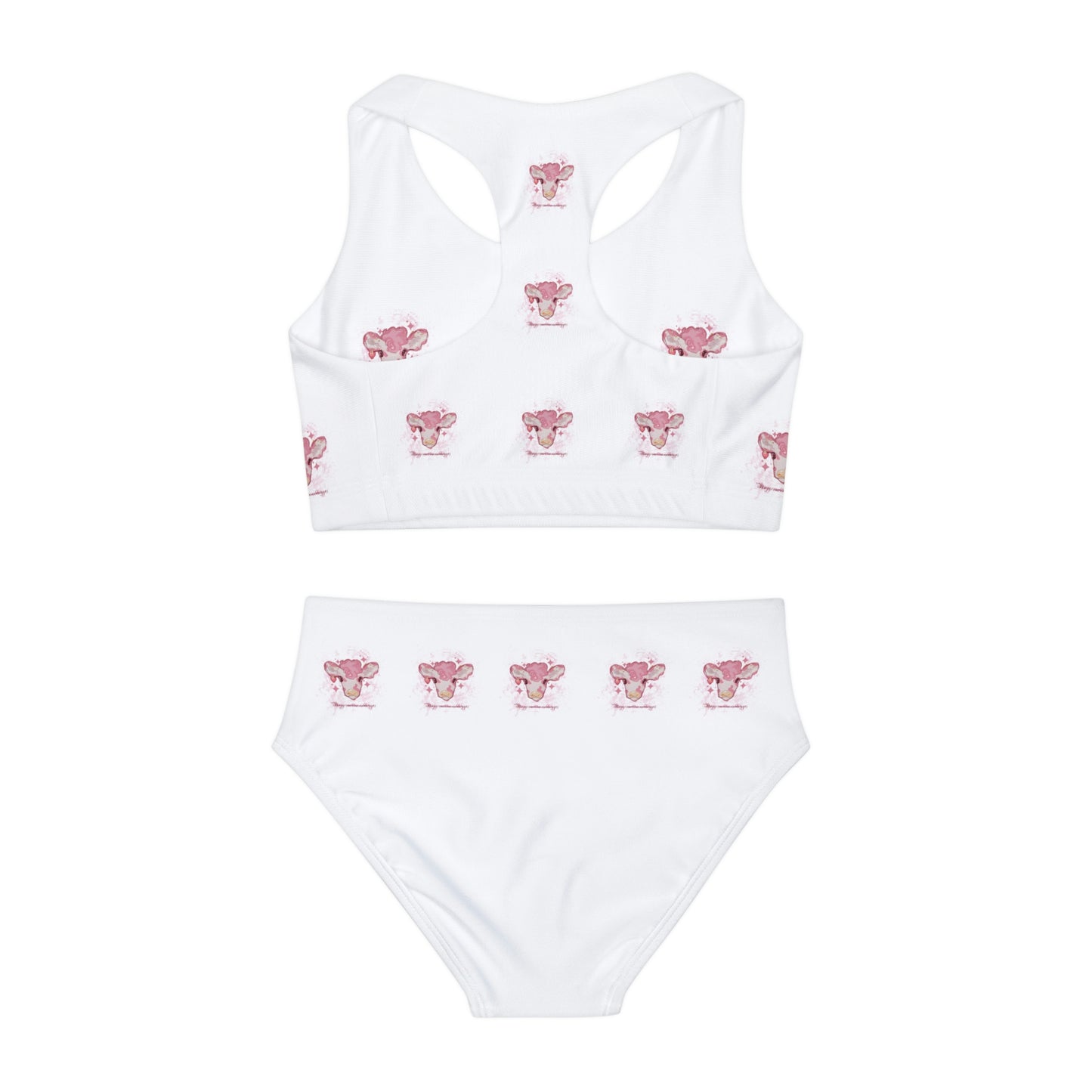 Girls Two Piece Swimsuit (AOP)